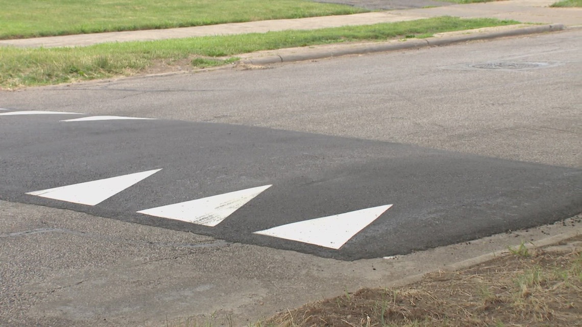 Cleveland installs first 3 of 100 speed tables to slow traffic | wkyc.com