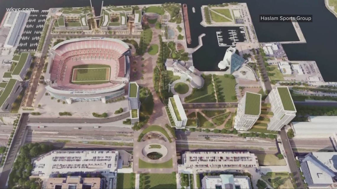 Dee and Jimmy Haslam remain 'committed to redoing' FirstEnergy Stadium,  upgrading City of Cleveland waterfront property