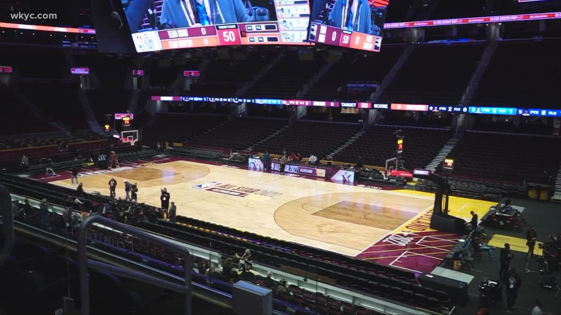 Electric energy in Cleveland for 2022 NBA All-Star celebration