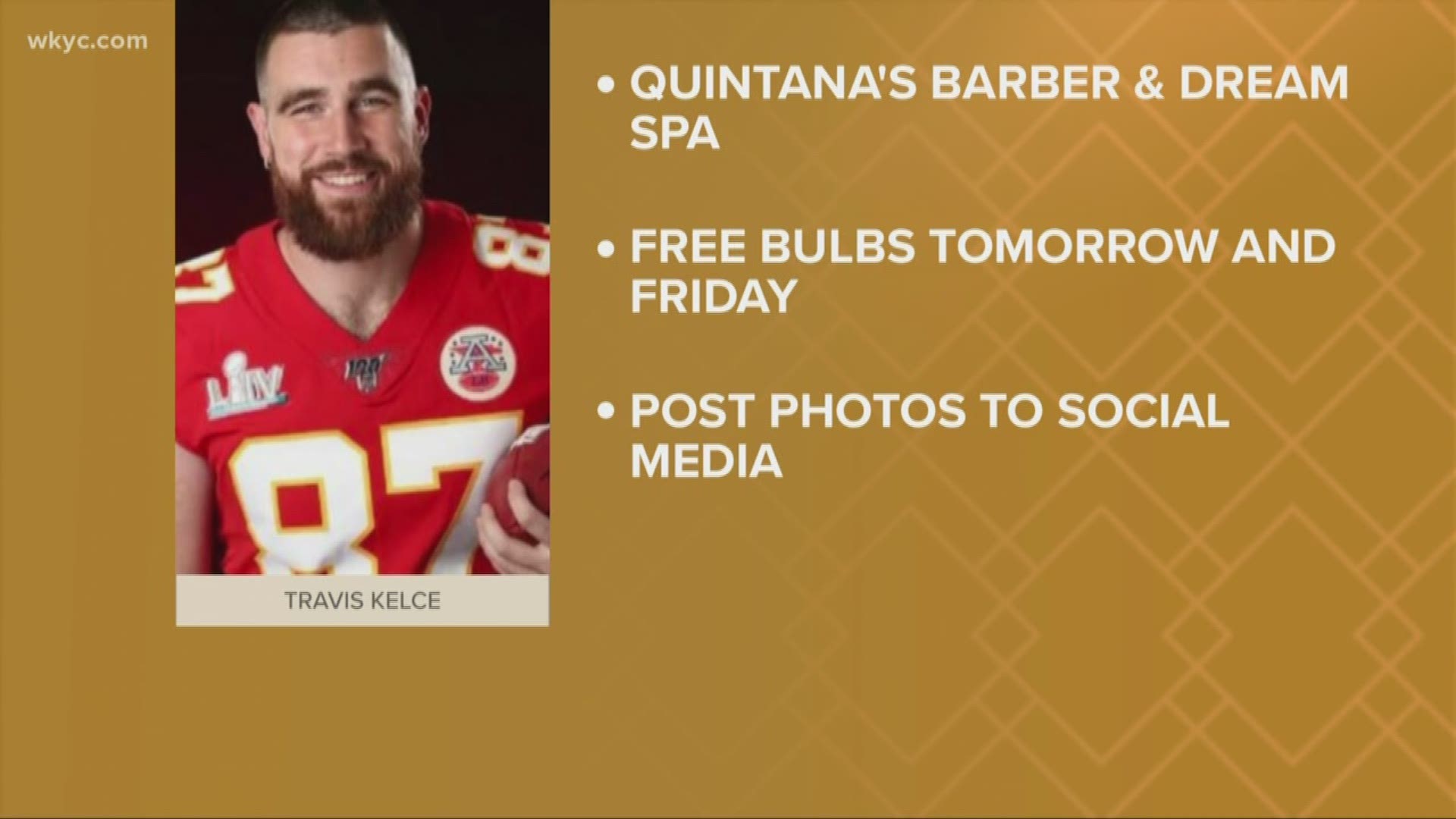 30-year-old Travis Kelce, who attended Cleveland Heights High School, is a tight end for the Kansas City Chiefs, and the community is excited he's in the Super Bowl.