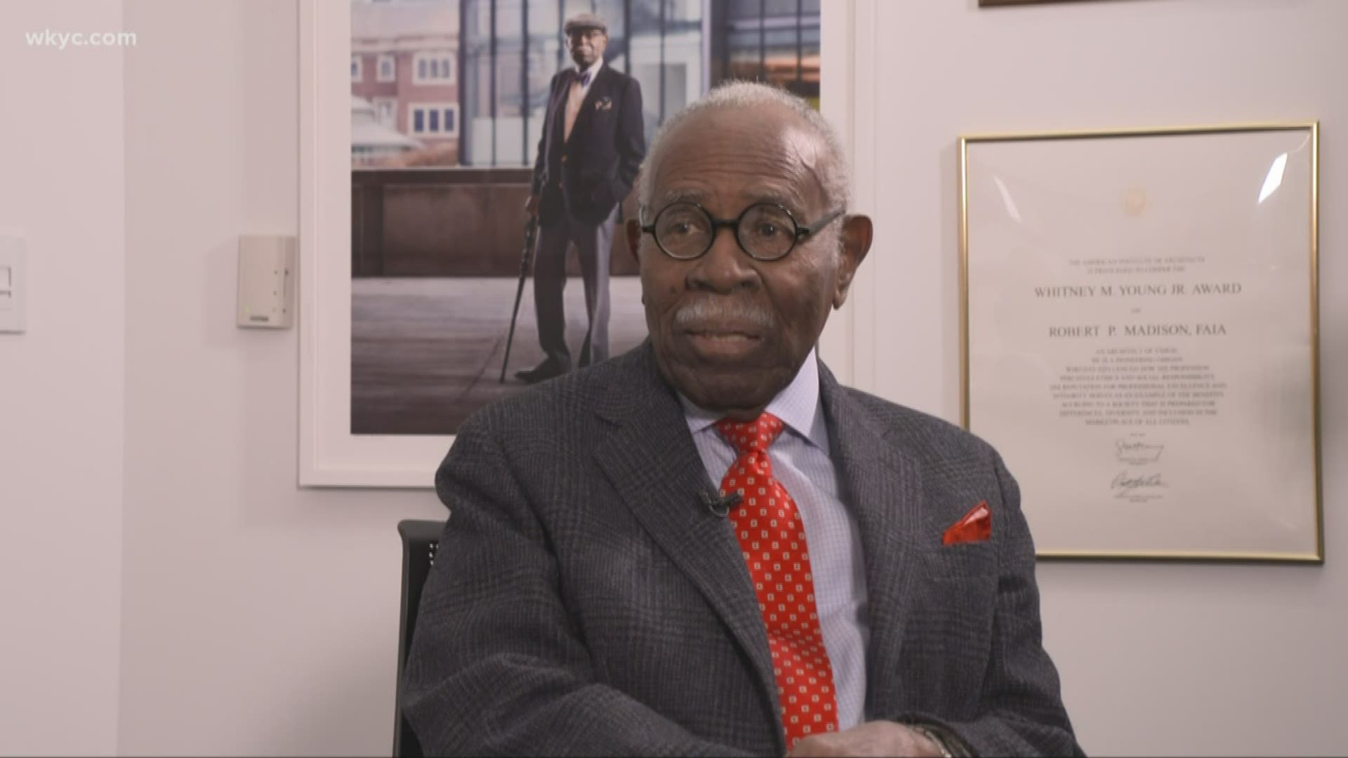 Cleveland’s Robert Madison is steeped in architecture. In the 1950s, he became the first black certified Ohio architect.