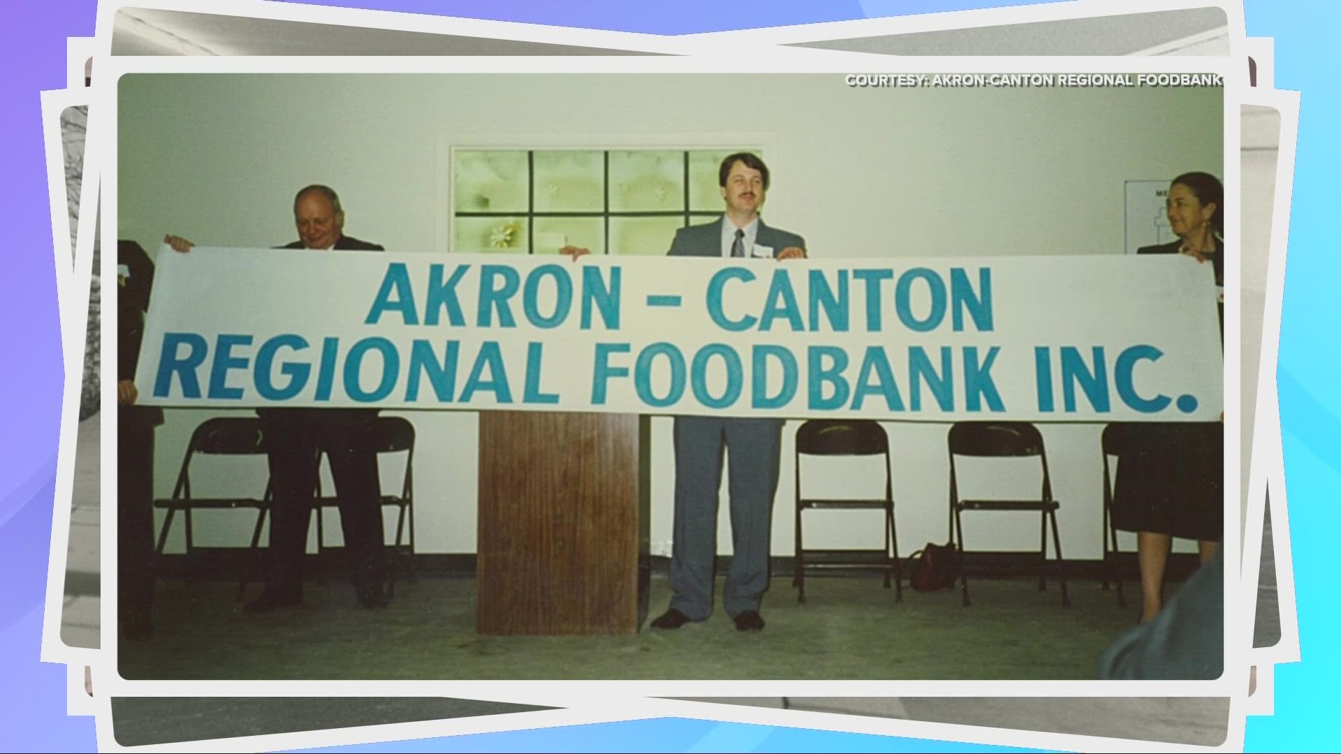 Giving food to these in need, an act of kindness that has been happening for 40 years at Akron-Canton Regional Foodbank.