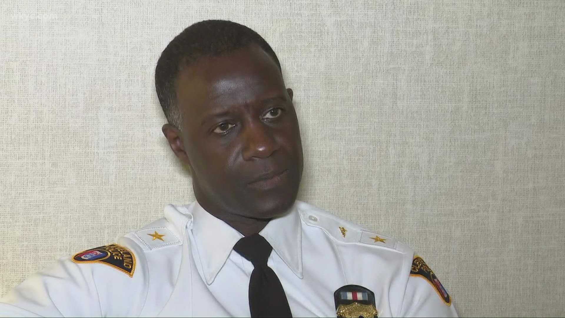 Cleveland Police Chief Calvin Williams abruptly announced his resignation on Thursday afternoon.