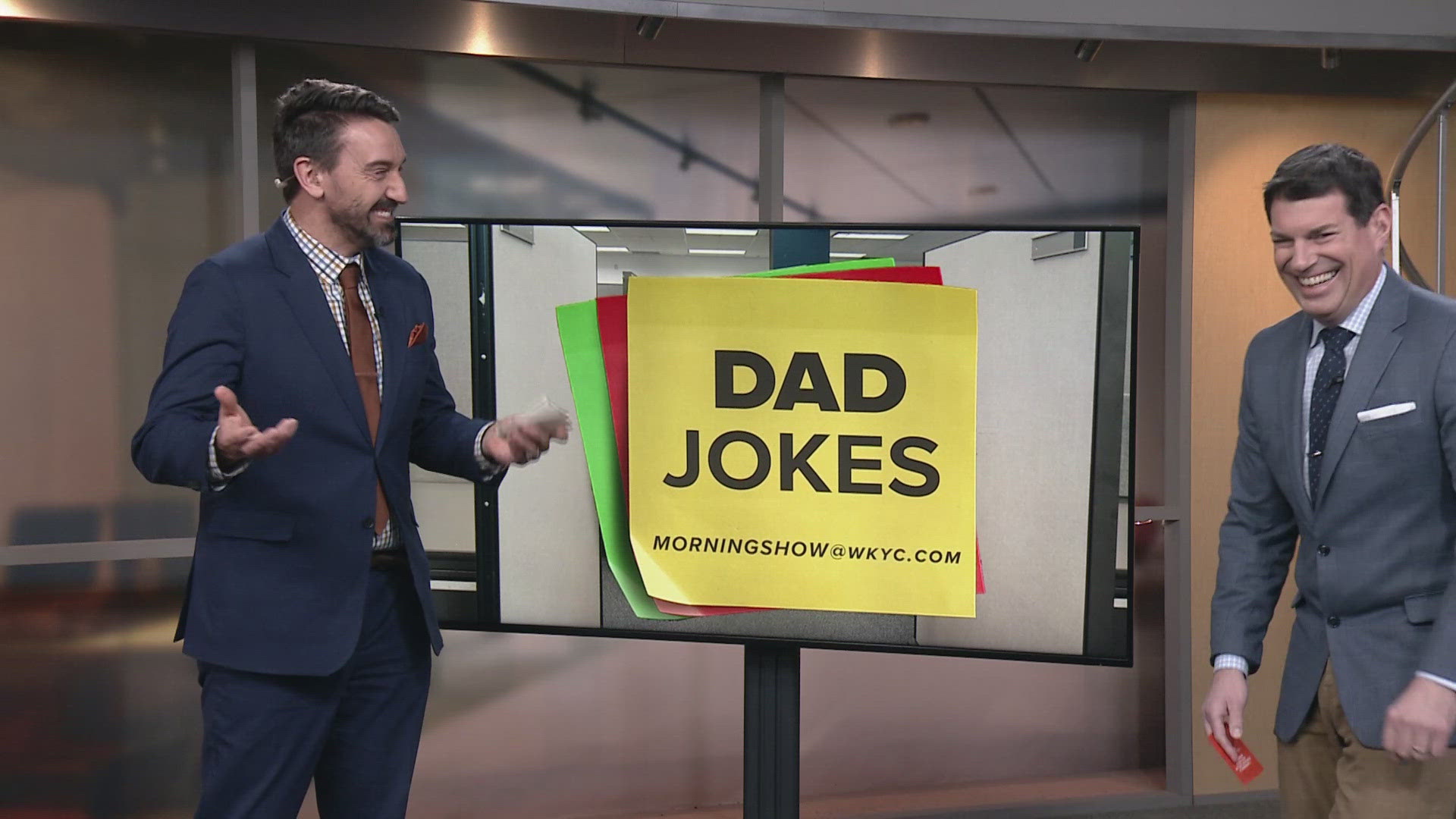 Dad jokes with 3News’ Matt Wintz and Dave Chudowsky What physical part