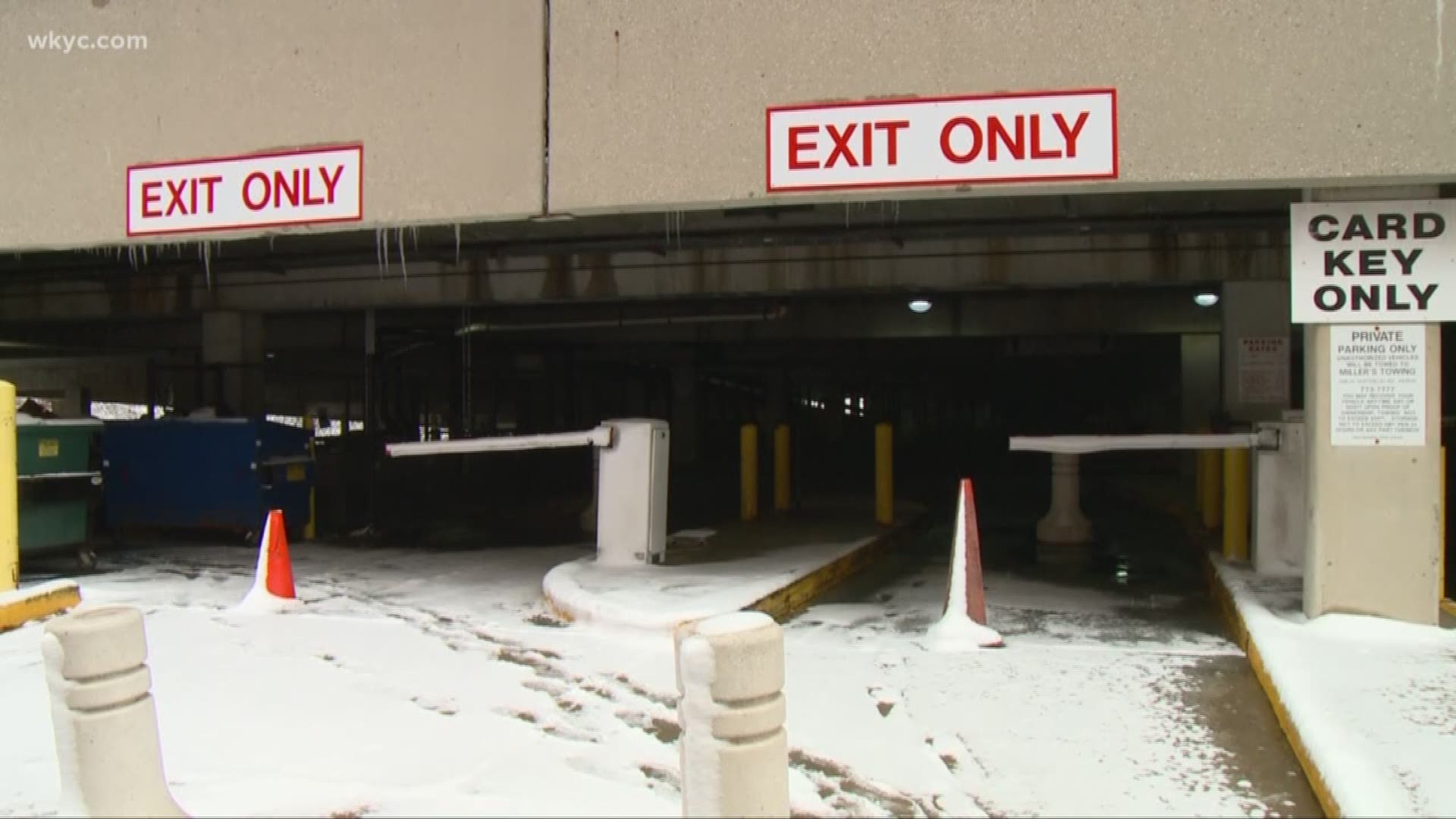 Akron Children's Hospital closes parking garage