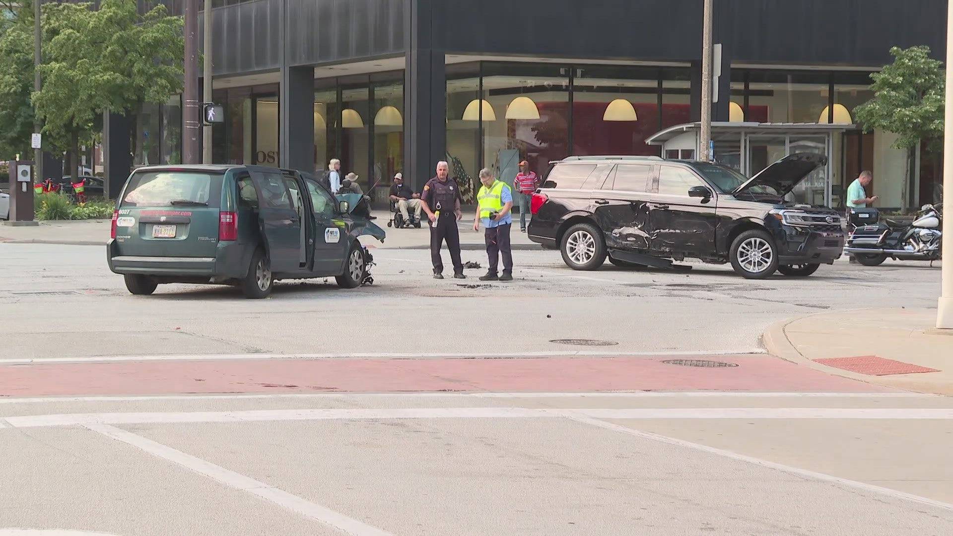 Cleveland Mayor Justin Bibb taken to hospital following downtown crash ...