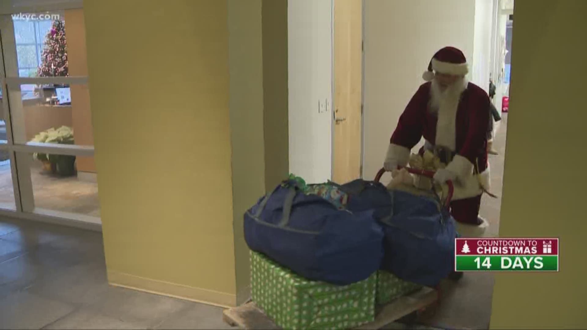 WKYC teams up with Fostering Hope to deliver gifts to children living in foster care