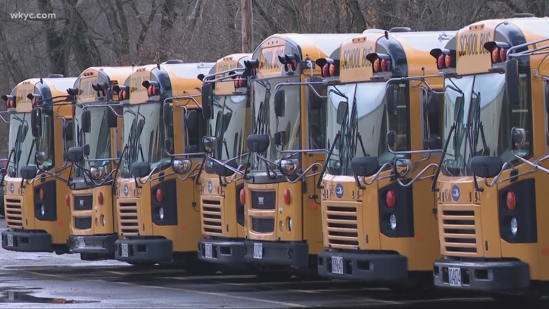 Children who ride certain buses should expect delays on Wednesday, December 8.