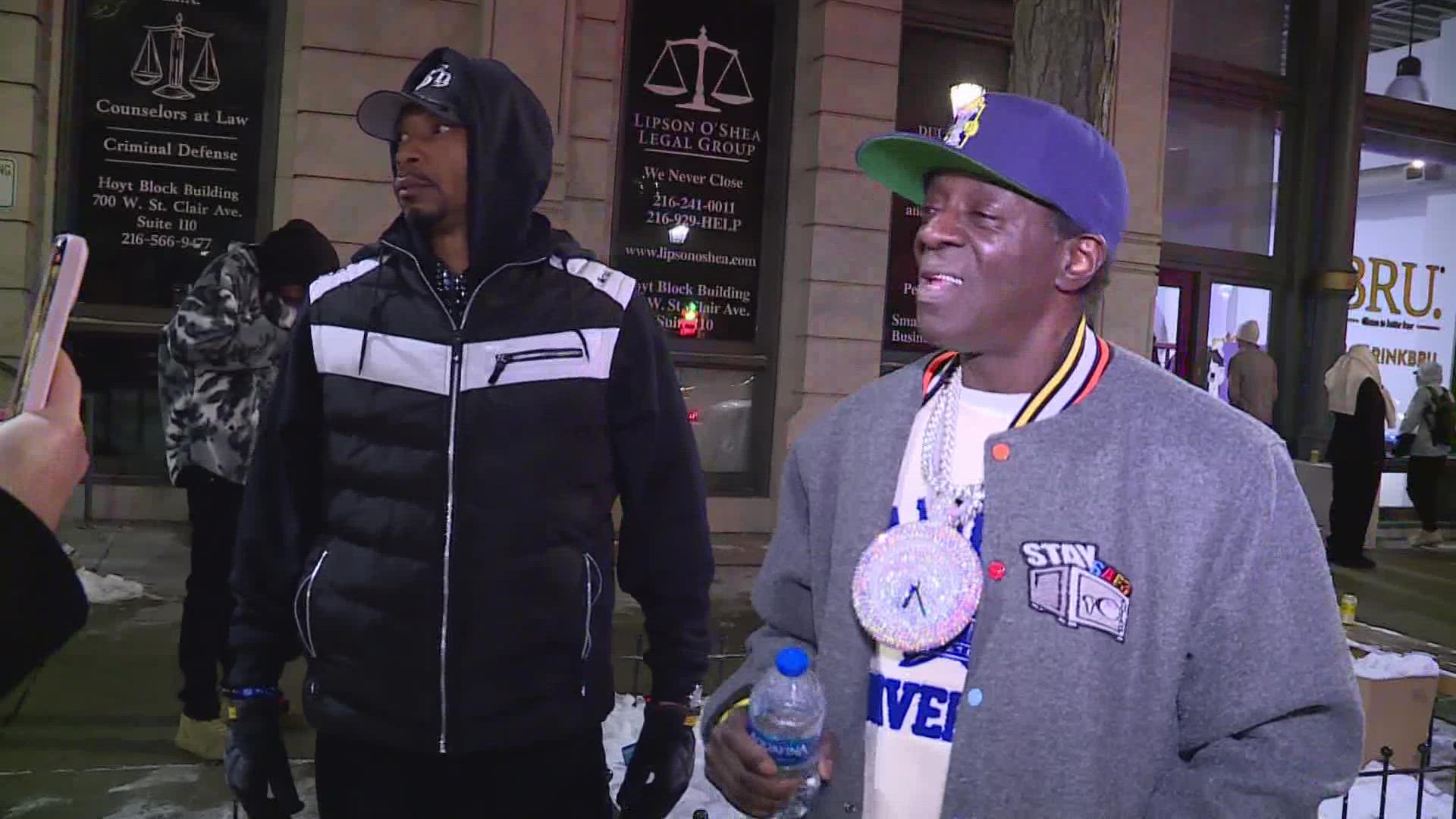 We talked with Flavor Flav as he visits Cleveland for the 2022 NBA All-Star Game.