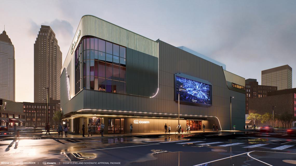 Cosm Cleveland Unveils Renderings for New Sports and Entertainment Venue