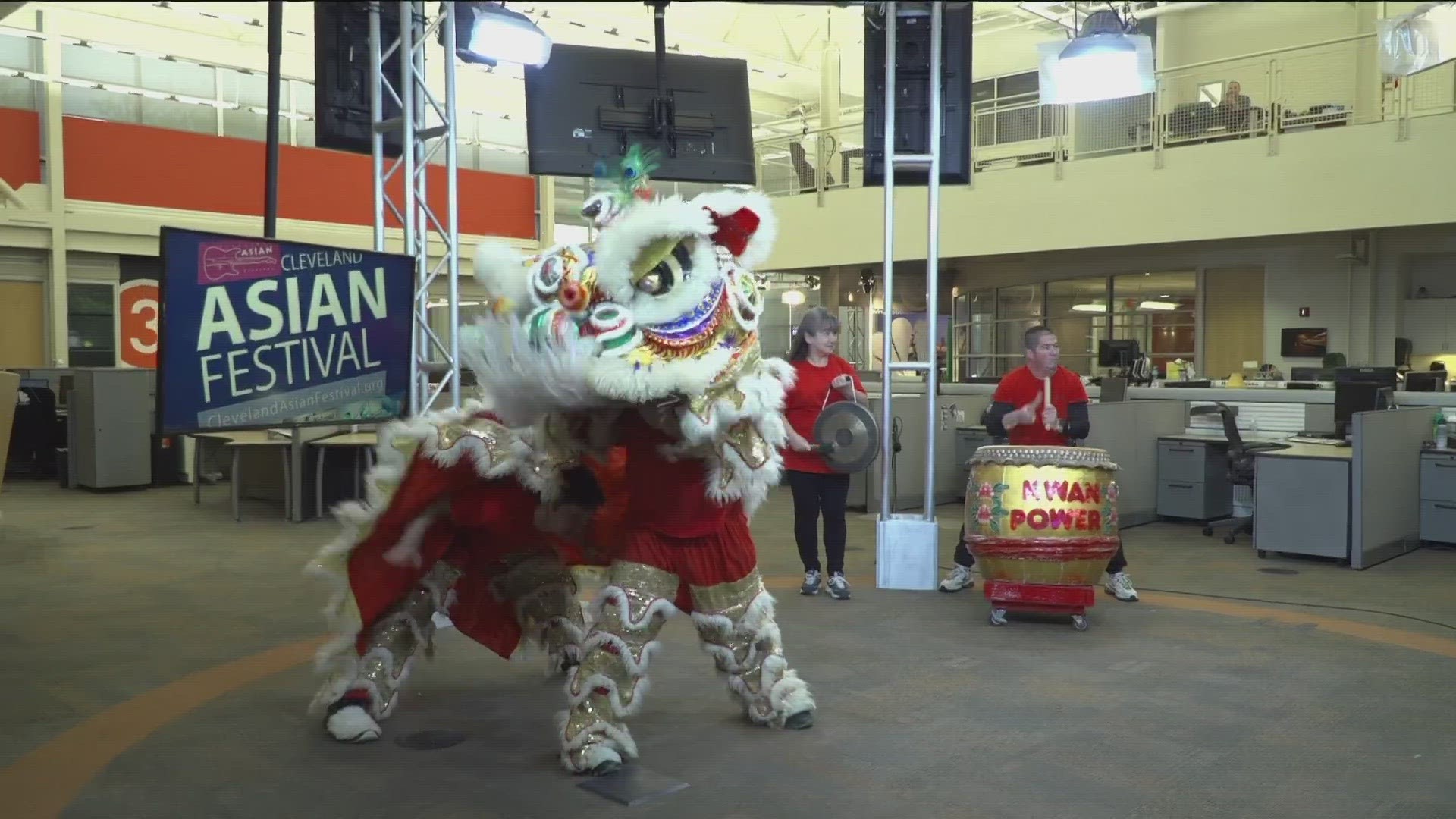 The Kwan Family Lion Dance Team has performed the traditional Chinese lion dance for over 40 years.