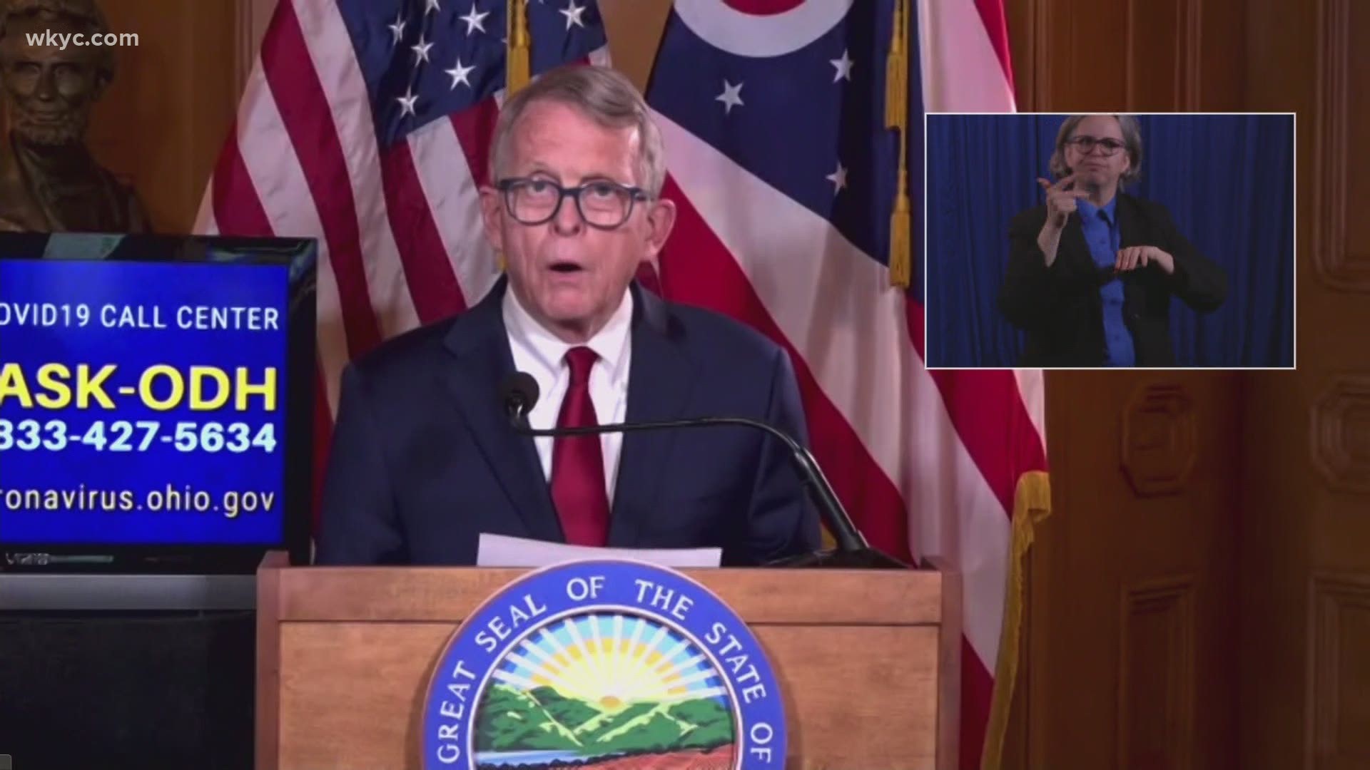 On Thursday, Ohio Governor Mike DeWine laid out his plan to get more people in the state the coronavirus (COVID-19) vaccine.