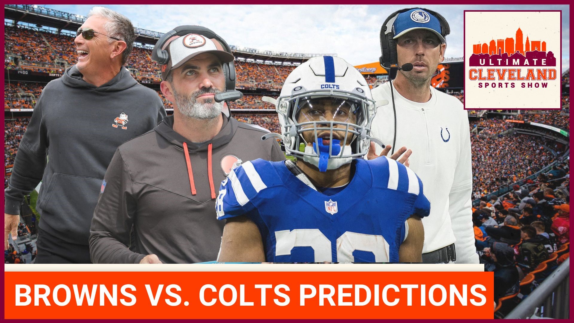 See the UCCS panel's prewritten headlines ahead of Browns vs. Colts.