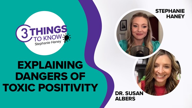 Explaining the dangers of toxic positivity with Cleveland Clinic psychologist Dr. Susan Albers