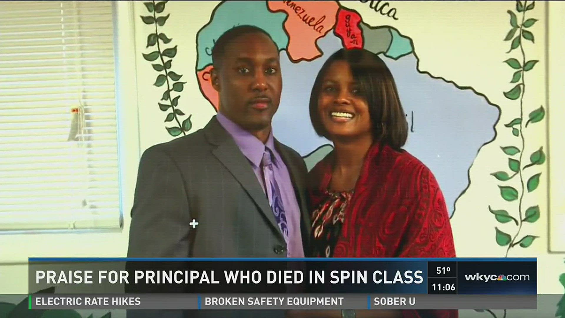 Praise for Bedford principal who died in spin class