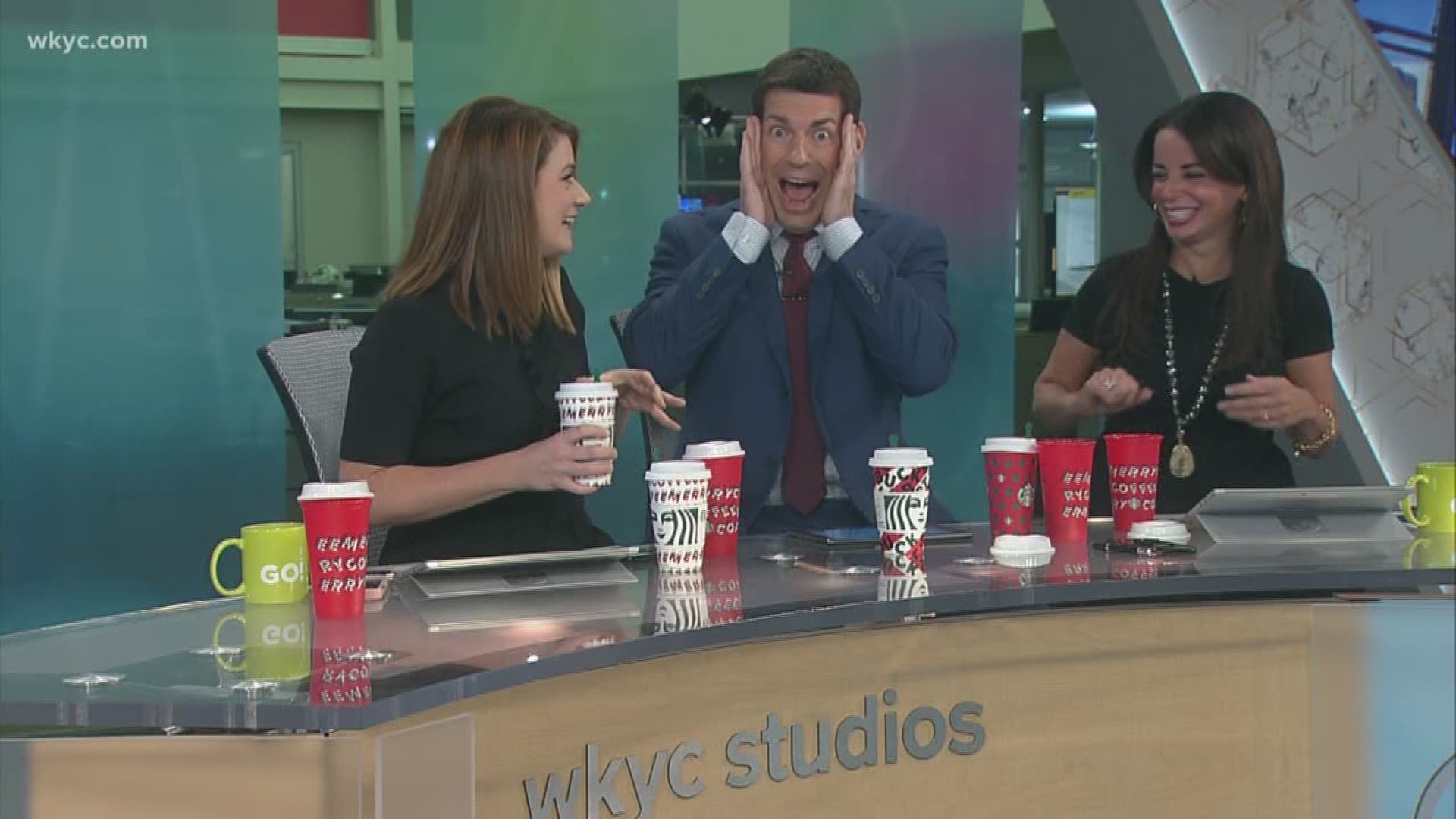 Nov. 7, 2019: As Starbucks released their new holiday cups for 2019, Dave Chudowsky decided to give their coffee a taste.