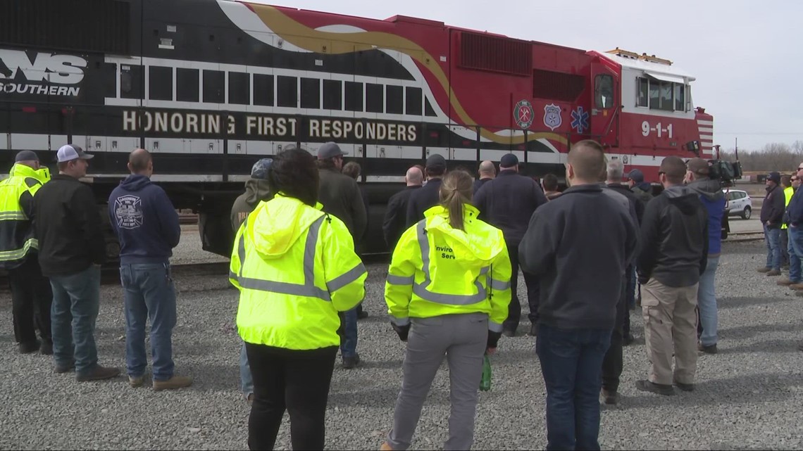 Norfolk Southern begins training first responders in Bellevue for derailments