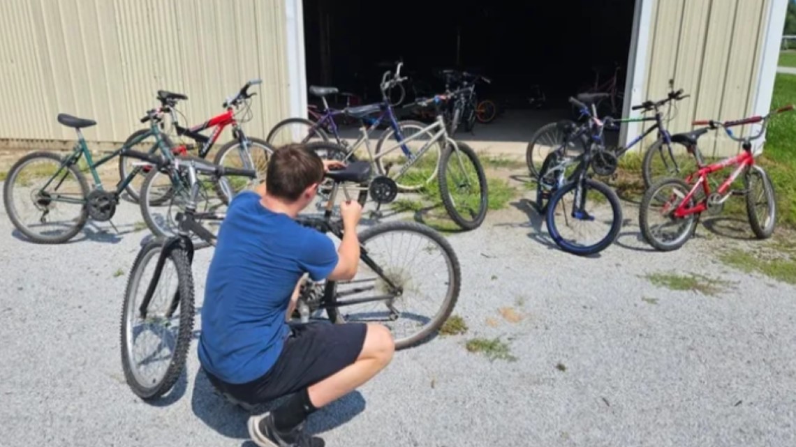 Perry teen's love of bike riding inspires him to give back - Vimarsana News
