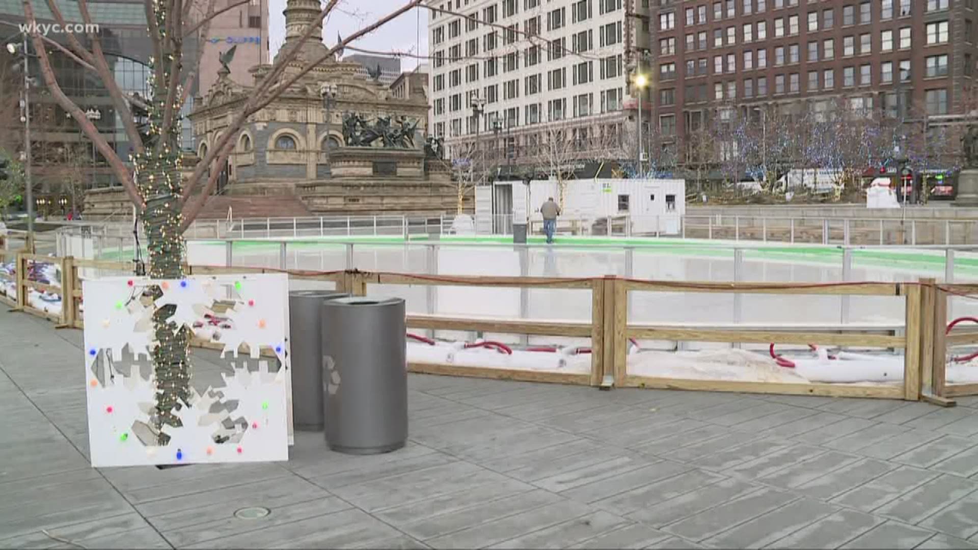 The lights are hung, and the ice-skating rink is in place in Public Square. There are many activities around Northeast Ohio to keep your family busy this weekend.