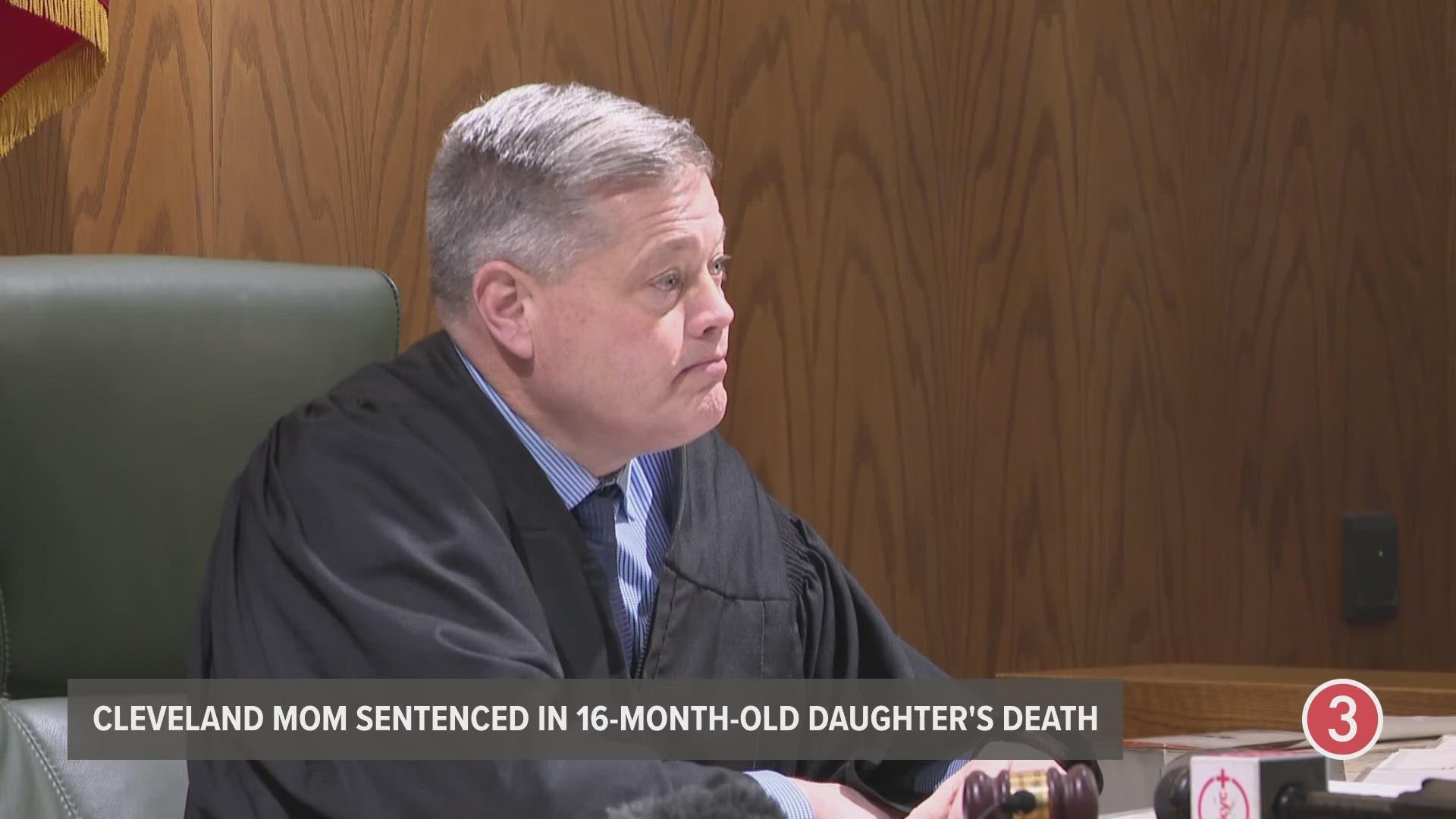 Kristel Candelario was sentenced for her daughter's death after leaving a 16-month-old girl home alone in Cleveland to go on vacation