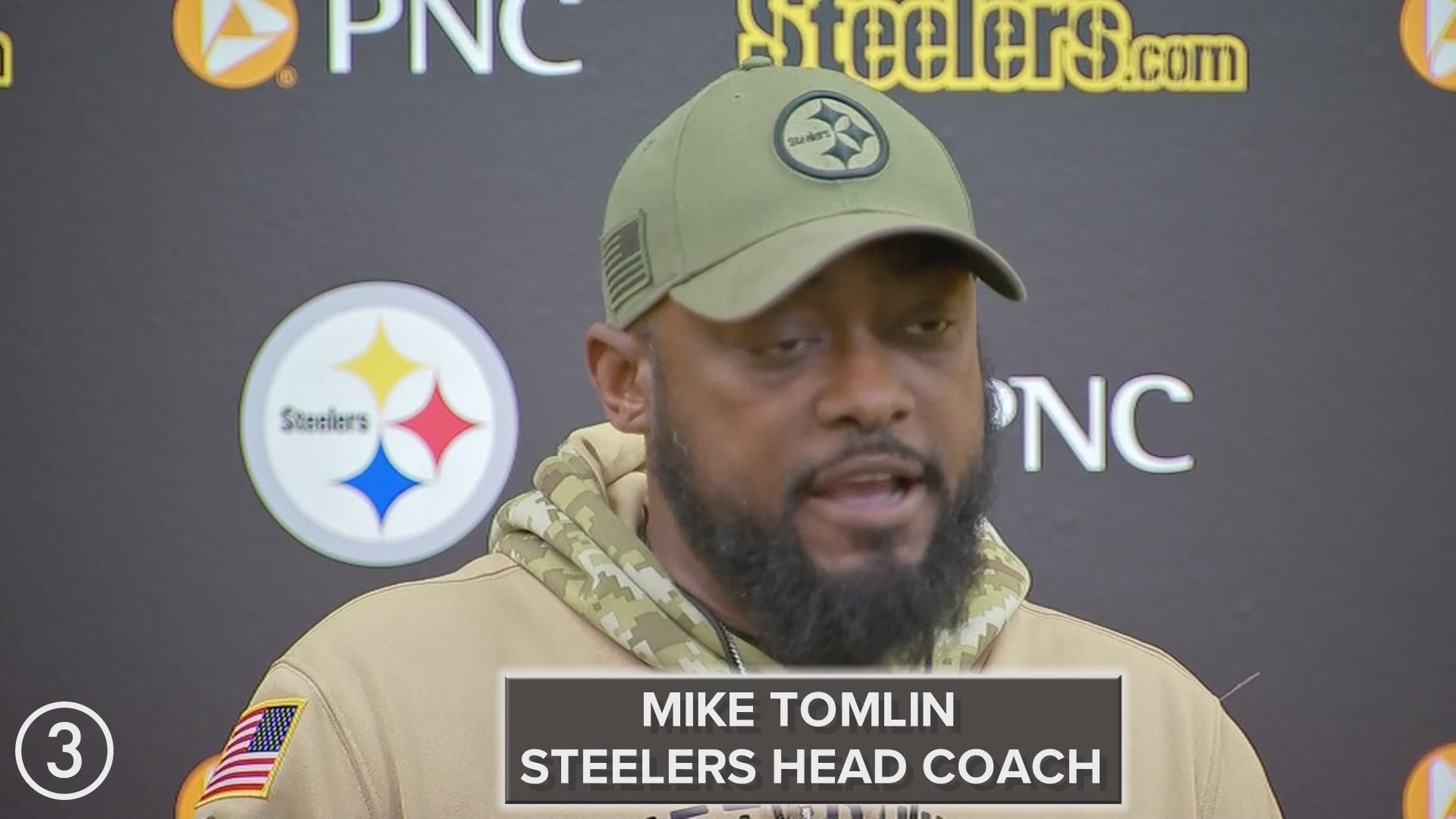Speaking to reporters on Tuesday, Pittsburgh Steelers head coach Mike Tomlin denied that his team initiated a fight with Myles Garrett.  Garrett's hearing is on Wed.