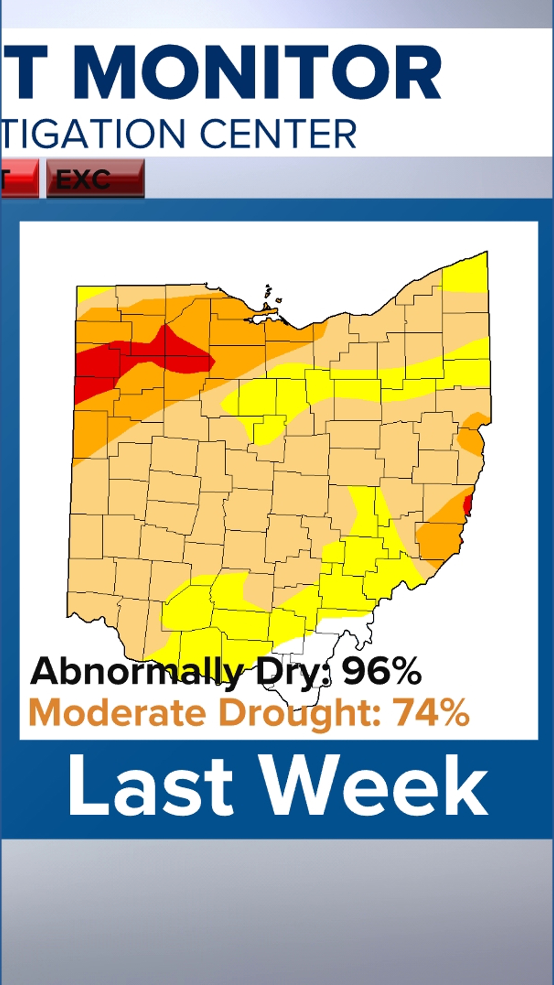 Ohio drought expands: Moderate to extreme conditions worsen | wkyc.com