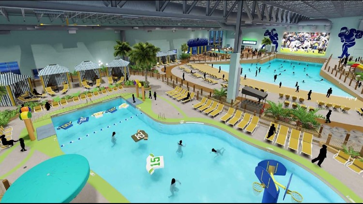 New football-themed waterpark coming to Canton: First look at new image renderings amid groundbreaking ceremony at Hall of Fame Village
