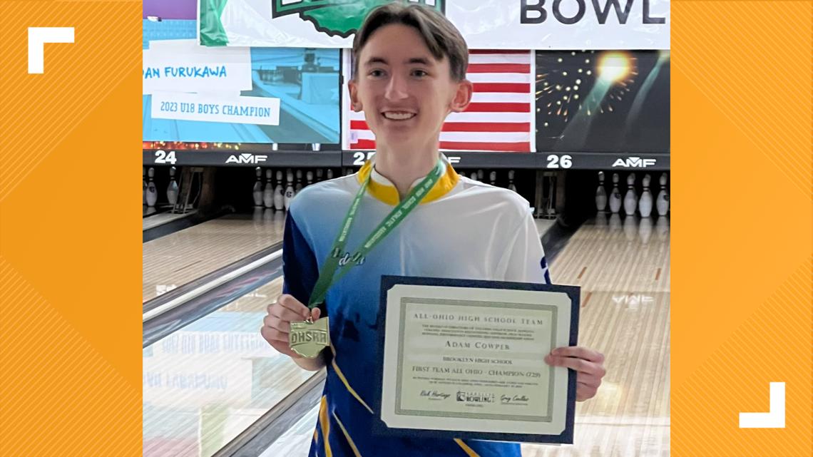 Brooklyn's Adam Cowper wins OHSAA D-II state bowling championship