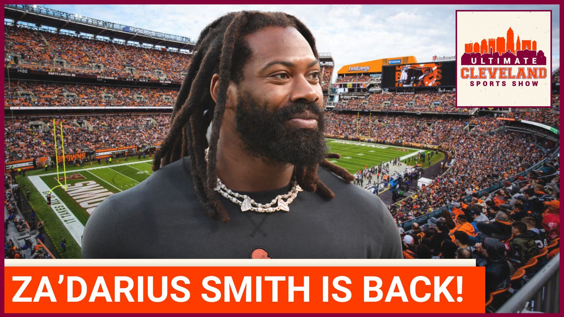 Za'Darius Smith signs a new deal to play opposite Myles Garrett for the next two seasons.
