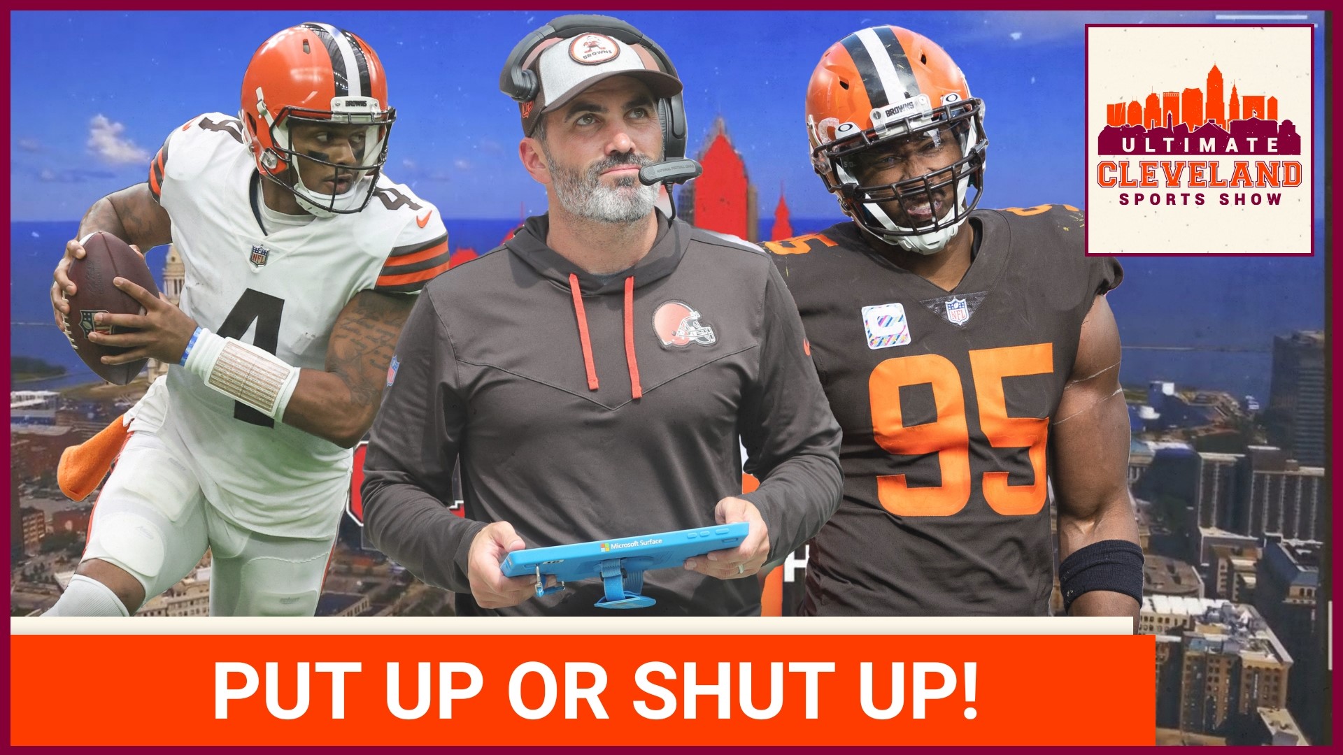 The Cleveland Browns are out of excuses, It's time to WIN and win BIG