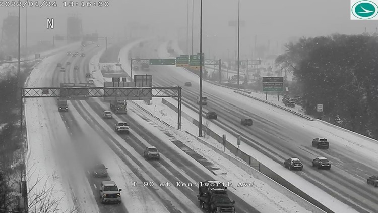 ODOT advises travelers to 'be patient' amid snowy conditions during afternoon commute