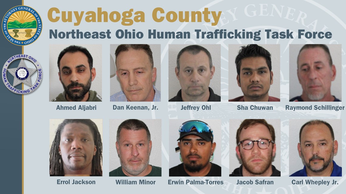 North Olmsted: 10 arrested in human trafficking sting - Vimarsana News