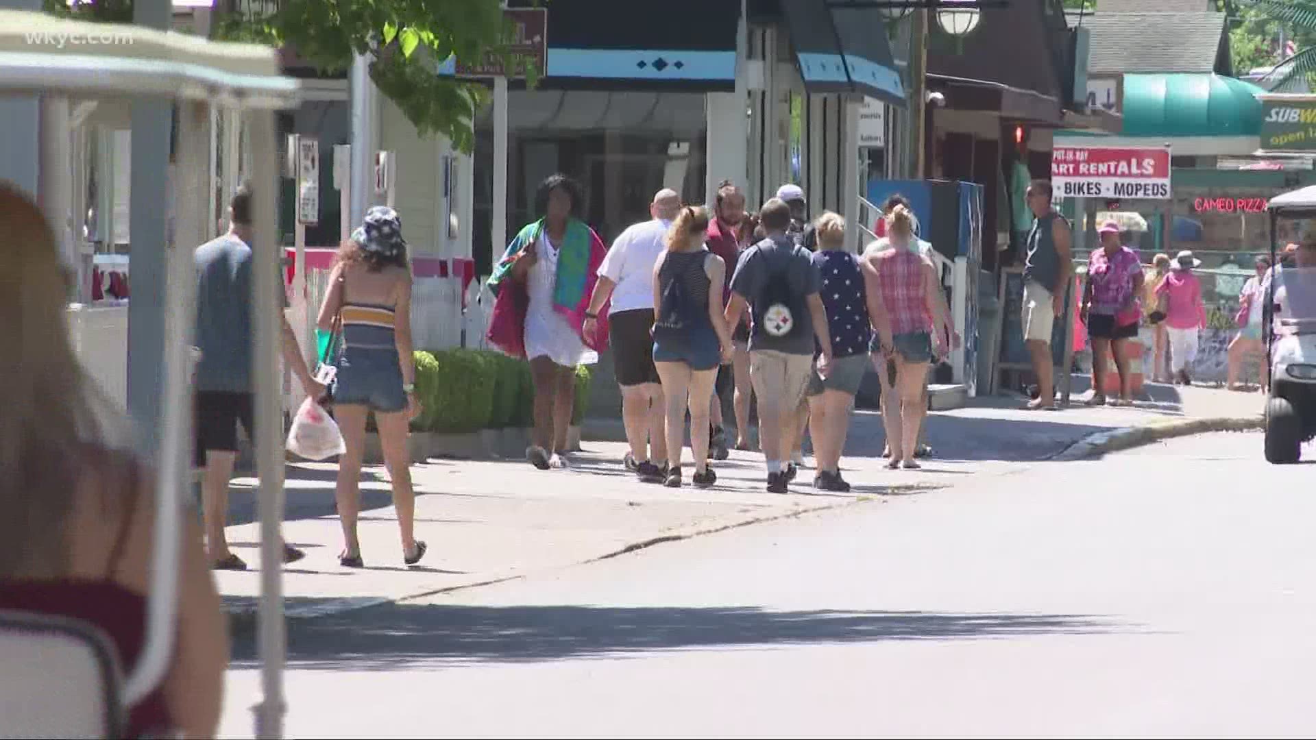 Put-in-Bay is now the center of a coronavirus outbreak. The mayor is asking visitors to wear a mask on the island...but is anyone listening?