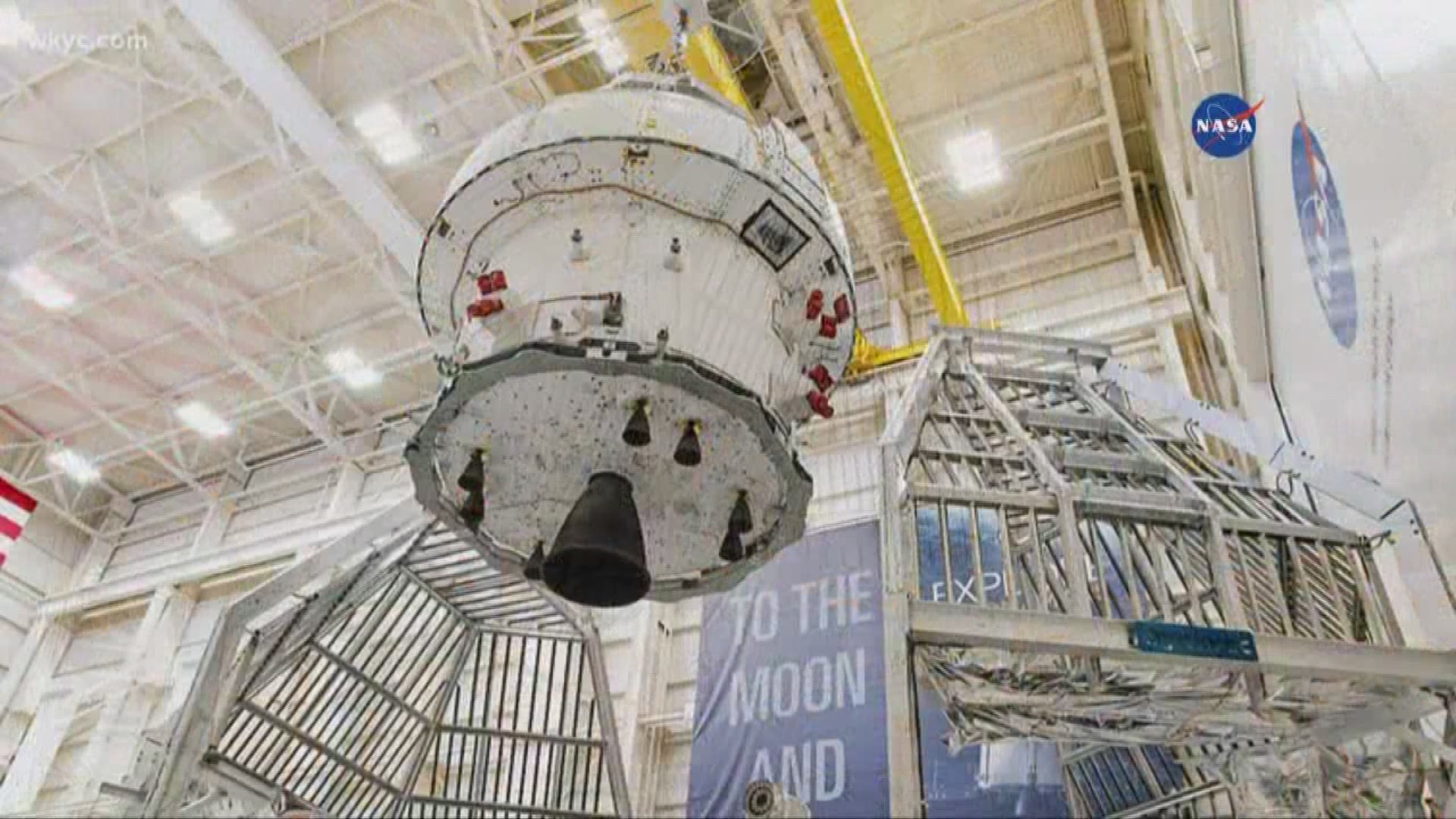 NASA reveals images of Orion space capsule without protective cover
