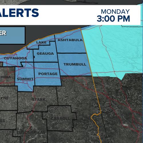 Winter Weather Advisory issued for several Northeast Ohio counties ...