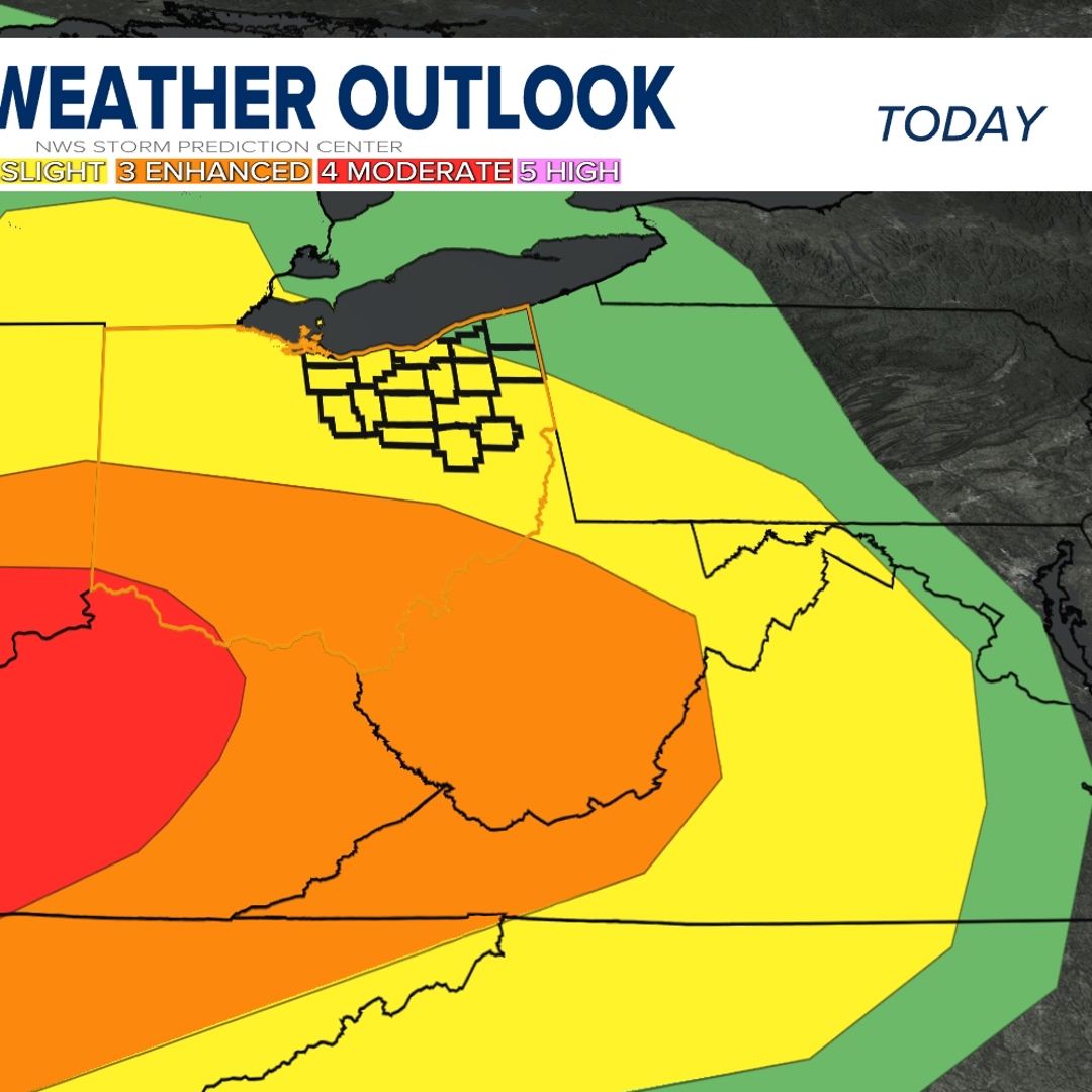 Weather Impact Alert: Northeast Ohio braces for severe thunderstorms ...