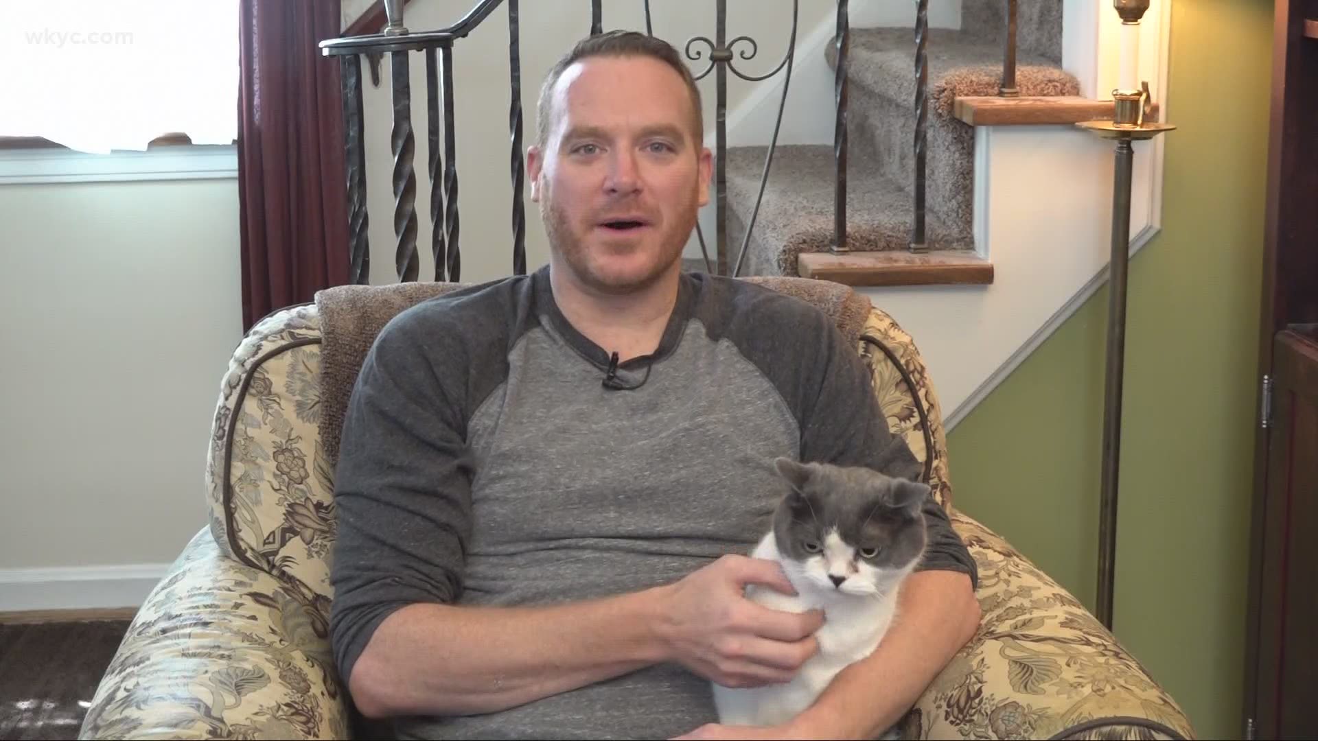 Happy Clear the Shelters month everyone! Mike and his cat MacDuff are happy to be a part of the effort.