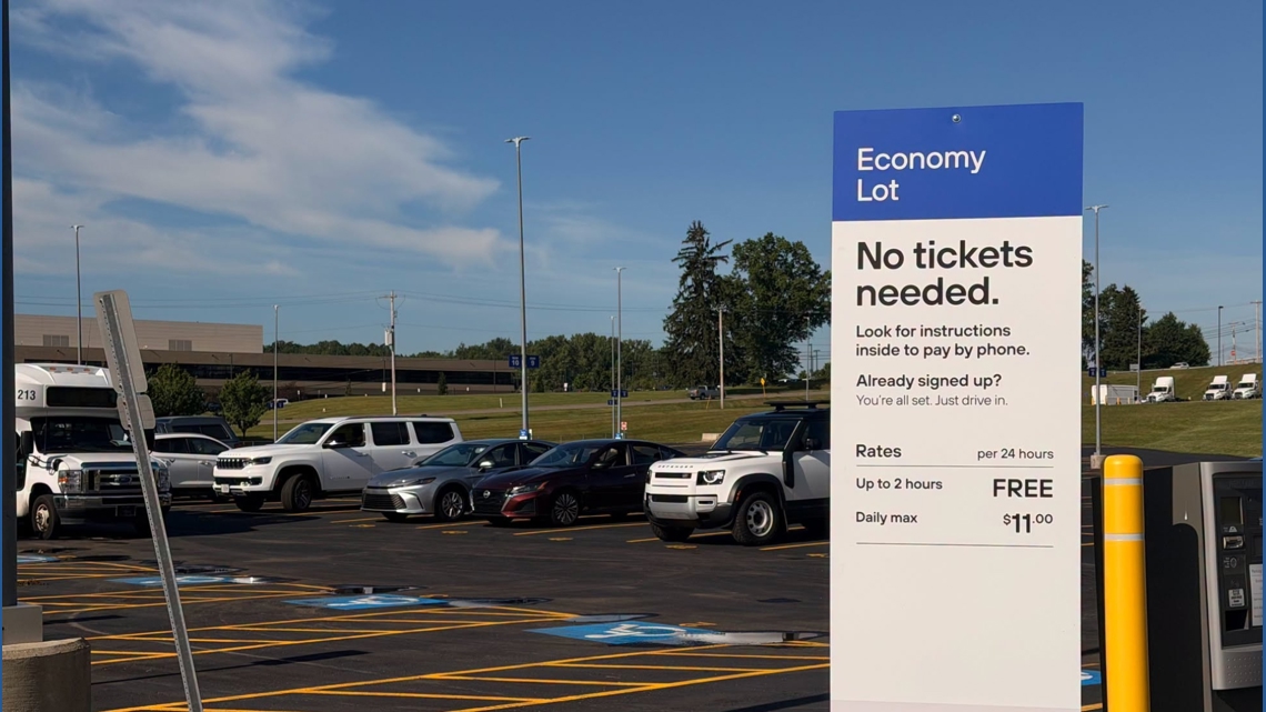 Akron-Canton Airport opens Economy Parking Lot: See how much it costs