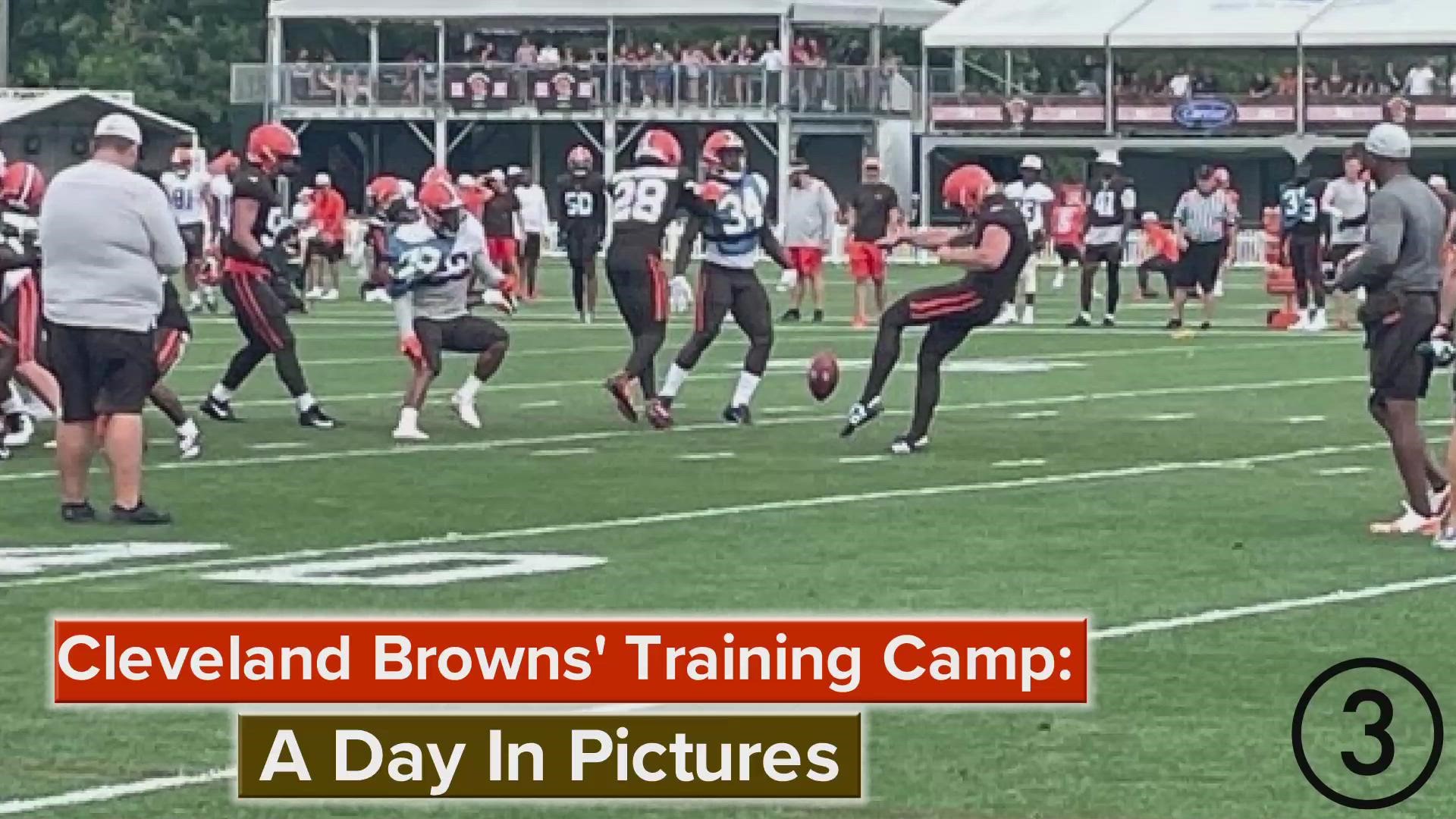 Check out the pictures from Tuesday's Cleveland Browns' Training Camp.