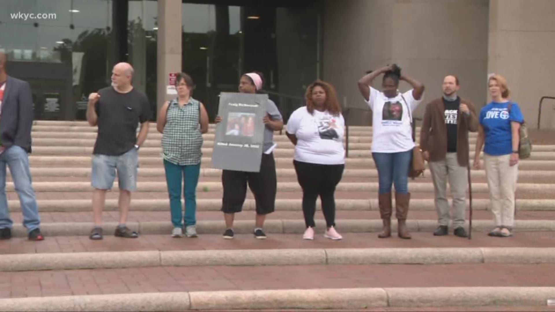 Cleveland mothers hold rally to protest police brutality