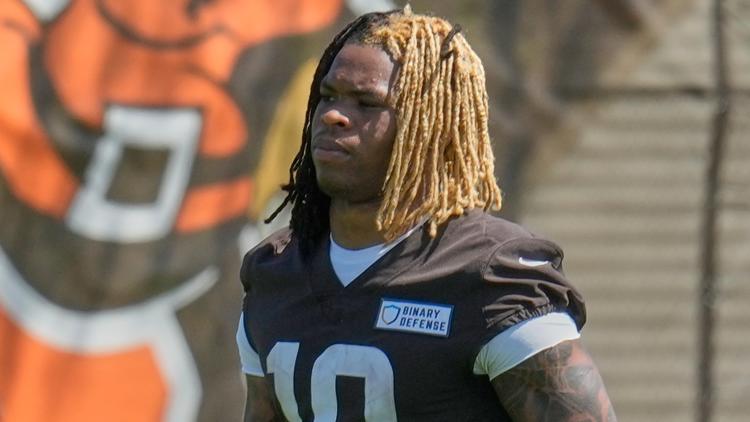 Cleveland Browns running back Quinshon Judkins on track to make NFL debut after being activated Saturday