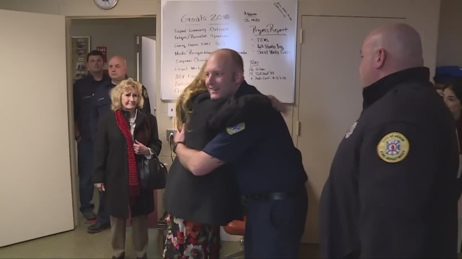 Almost 3 years after heroin overdose, Barberton woman thanks first responders who saved her life