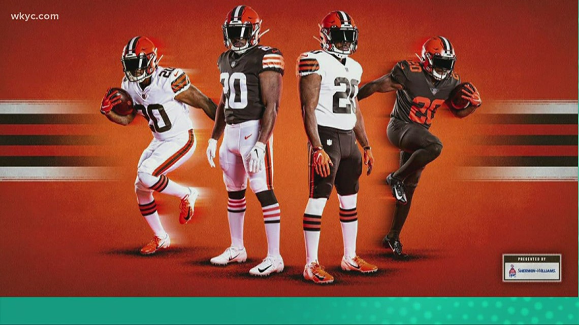 Cleveland Browns Unveil New Uniforms Ahead Of 2020 Season | Wkyc.com