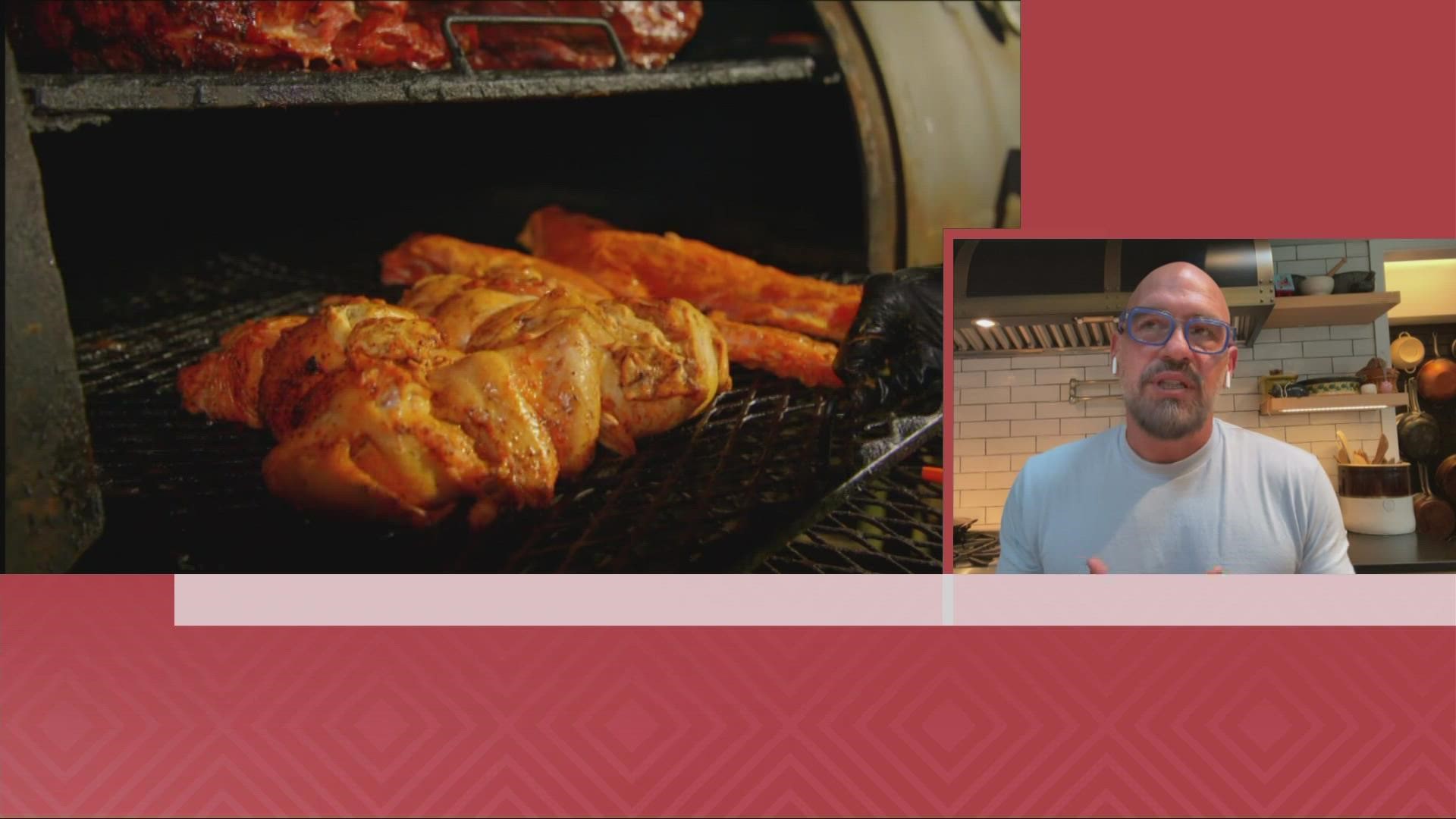 Symon is hosting "BBQ USA," a six-episode series offering viewers an inside look at the world of competitive barbecue grilling.
