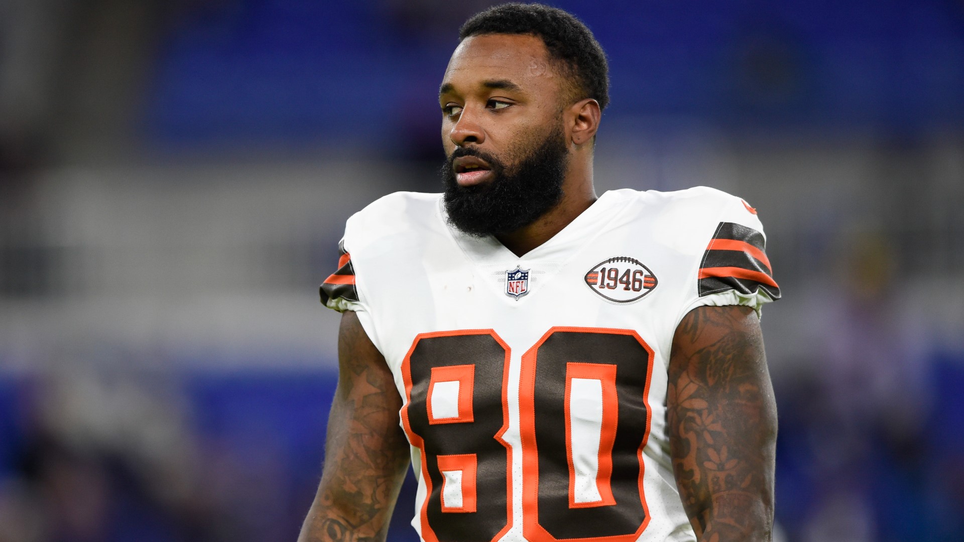 Speaking with reporters at the NFL Scouting Combine, Cleveland Browns general manager Andrew Berry gave an update on Jarvis Landry's future with the team.