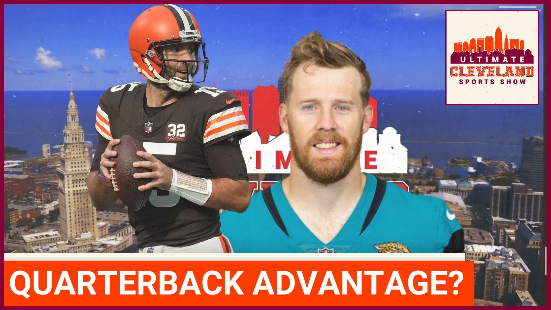 With Deshaun Watson on IR and Trevor Lawrence battling a high ankle sprain, we're most likely in for a battle of the backups when the Cleveland Browns host the Jacks