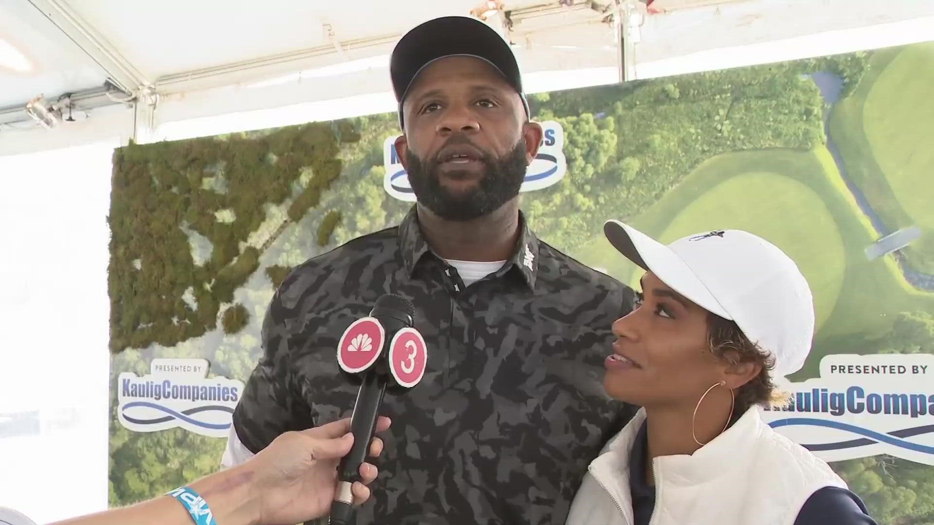 Former Cleveland Indians and New York Yankees ace CC Sabathia hosted the PitCCh In Foundation Charity Golf Tournament Presented by Kaulig Companies in New Jersey.