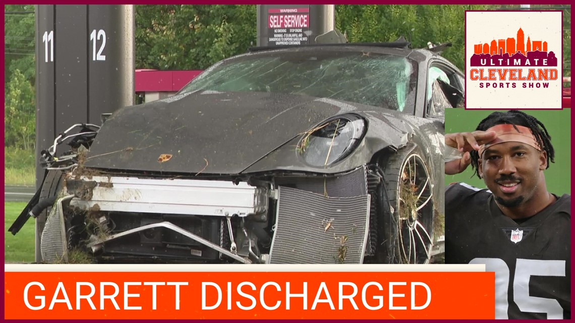 NEW DETAILS in the car crash involving Myles Garrett | Cleveland Browns DE discharged from hospital