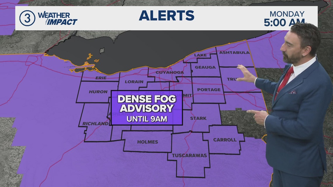 Foggy start to your Memorial Day: Morning weather forecast in Greater ...