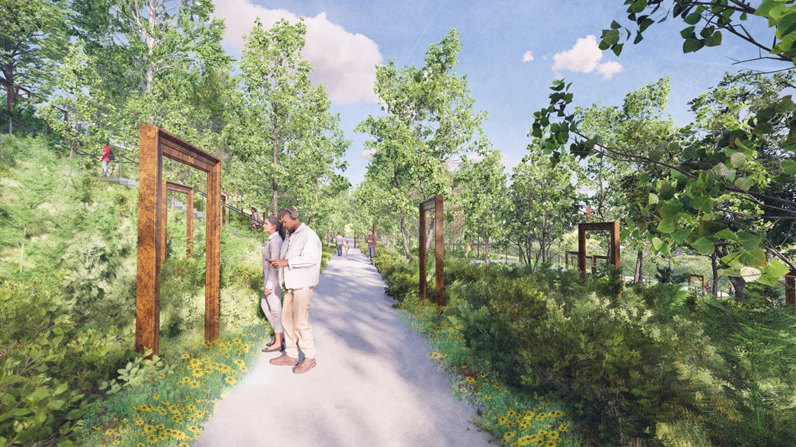 Irish heritage site designs for Irishtown Bend Park revealed | wkyc.com